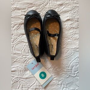 Cat & Jack Black Kids Dress Shoes size 8 new